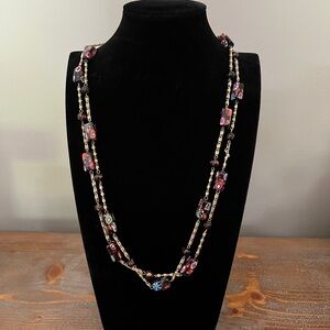 Elegant Multicolor Beaded Necklace